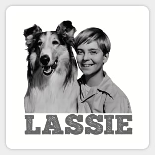 Lassie - 1954- 50s Kids Tv Show Sticker